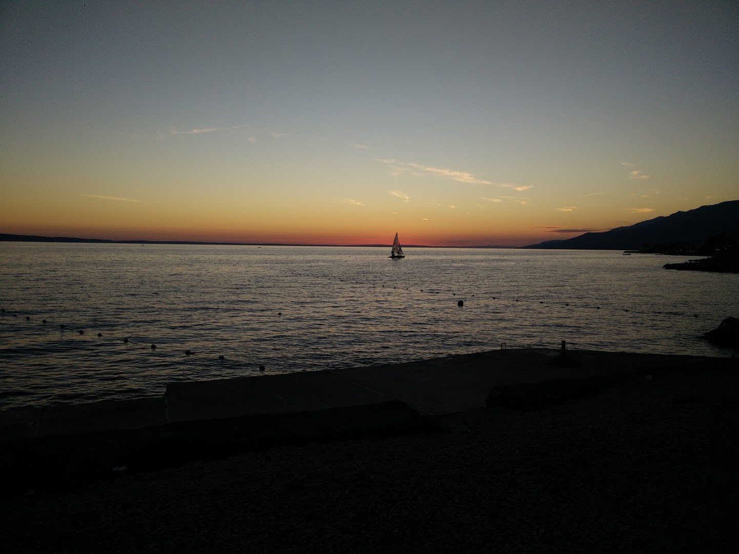 Picture at the sea in croatia